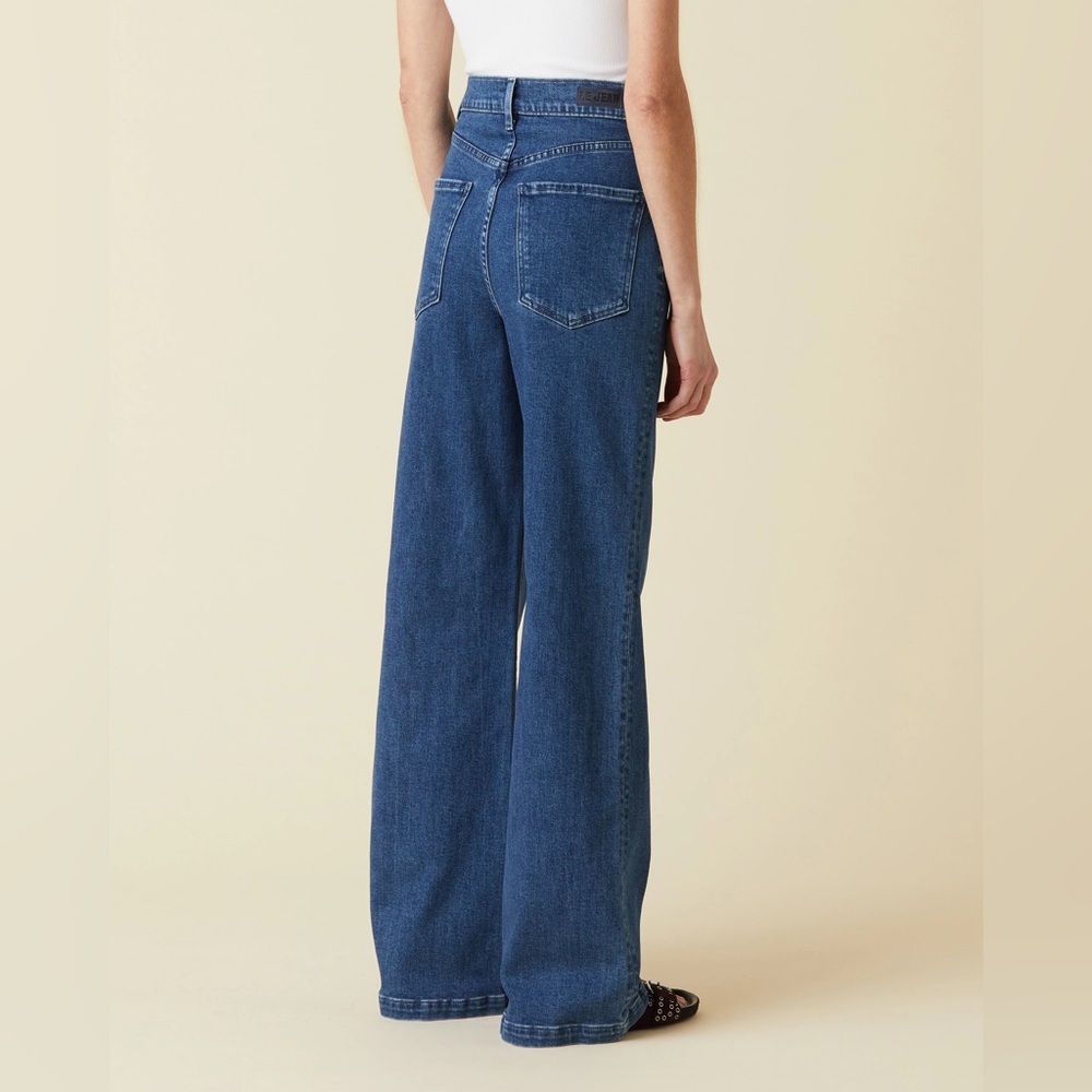 LE JEAN Virginia Wide Leg Jean in Lovesong NWT. Size 23 & 29. - Picture 3 of 4
